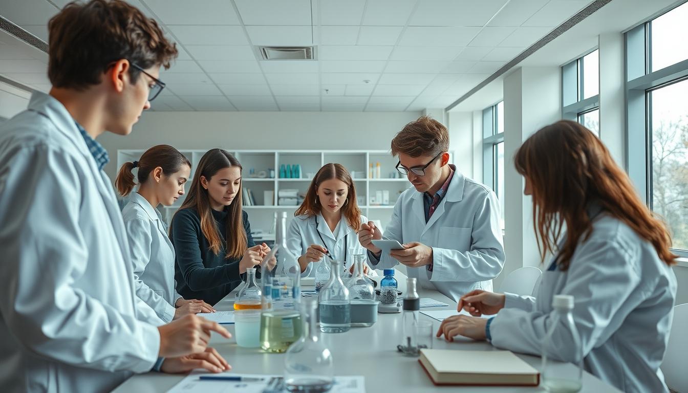 University campus and academic environment in London